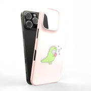 Dinosaur Cute 1 Tough Cases For Apple iPhone (17, 16, 15, 14, 13, 12, 11, X, SE, 8, 7/ Air, Plus, Pro, Max, Mini, XR, XS), Print in USA