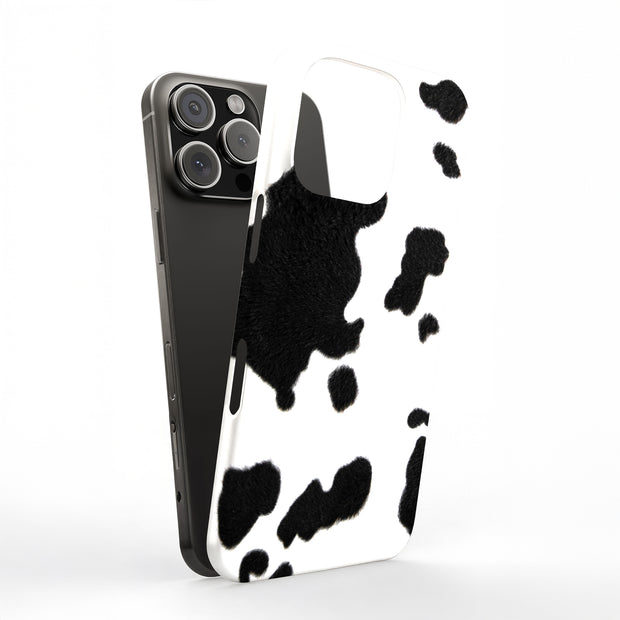 Cow Fur 3 Tough Cases For Apple iPhone (17, 16, 15, 14, 13, 12, 11, X, SE, 8, 7/ Air, Plus, Pro, Max, Mini, XR, XS), Print in USA