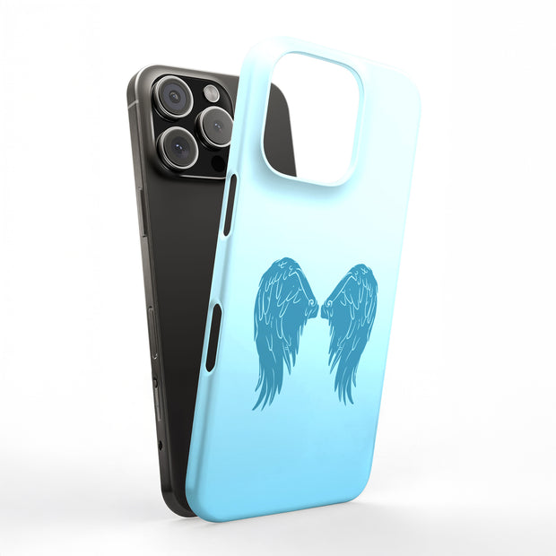 Blue Wings 2 Tough Cases For Apple iPhone (17, 16, 15, 14, 13, 12, 11, X, SE, 8, 7/ Air, Plus, Pro, Max, Mini, XR, XS), Print in USA