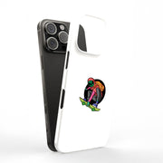 Alien Skate Tough Cases For Apple iPhone (17, 16, 15, 14, 13, 12, 11, X, SE, 8, 7/ Air, Plus, Pro, Max, Mini, XR, XS), Print in USA