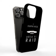 Survived Area51 Tough Cases For Apple iPhone (17, 16, 15, 14, 13, 12, 11, X, SE, 8, 7/ Air, Plus, Pro, Max, Mini, XR, XS), Print in USA