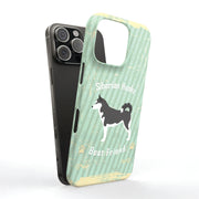 Husky Dog Tough Cases For Apple iPhone (17, 16, 15, 14, 13, 12, 11, X, SE, 8, 7/ Air, Plus, Pro, Max, Mini, XR, XS), Print in USA