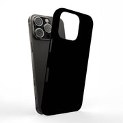 Black Tough Cases For Apple iPhone (17, 16, 15, 14, 13, 12, 11, X, SE, 8, 7/ Air, Plus, Pro, Max, Mini, XR, XS), Print in USA
