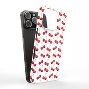 Cherries Tough Cases For Apple iPhone (17, 16, 15, 14, 13, 12, 11, X, SE, 8, 7/ Air, Plus, Pro, Max, Mini, XR, XS), Print in USA