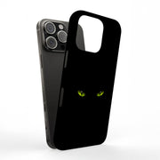 Cat Eyes Tough Cases For Apple iPhone (17, 16, 15, 14, 13, 12, 11, X, SE, 8, 7/ Air, Plus, Pro, Max, Mini, XR, XS), Print in USA
