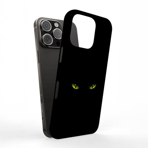 Cat Eyes Tough Cases For Apple iPhone (17, 16, 15, 14, 13, 12, 11, X, SE, 8, 7/ Air, Plus, Pro, Max, Mini, XR, XS), Print in USA
