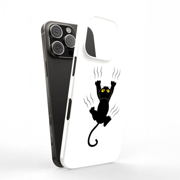 Cat Scratch Tough Cases For Apple iPhone (17, 16, 15, 14, 13, 12, 11, X, SE, 8, 7/ Air, Plus, Pro, Max, Mini, XR, XS), Print in USA