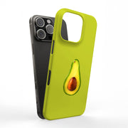 Avocado Green Tough Cases For Apple iPhone (17, 16, 15, 14, 13, 12, 11, X, SE, 8, 7/ Air, Plus, Pro, Max, Mini, XR, XS), Print in USA
