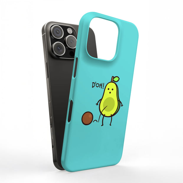 Funny Avocado 2 Tough Cases For Apple iPhone (17, 16, 15, 14, 13, 12, 11, X, SE, 8, 7/ Air, Plus, Pro, Max, Mini, XR, XS), Print in USA