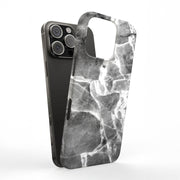 Black Marble 4 Tough Cases For Apple iPhone (17, 16, 15, 14, 13, 12, 11, X, SE, 8, 7/ Air, Plus, Pro, Max, Mini, XR, XS), Print in USA