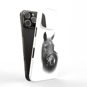 Animal Horse Tough Cases For Apple iPhone (17, 16, 15, 14, 13, 12, 11, X, SE, 8, 7/ Air, Plus, Pro, Max, Mini, XR, XS), Print in USA