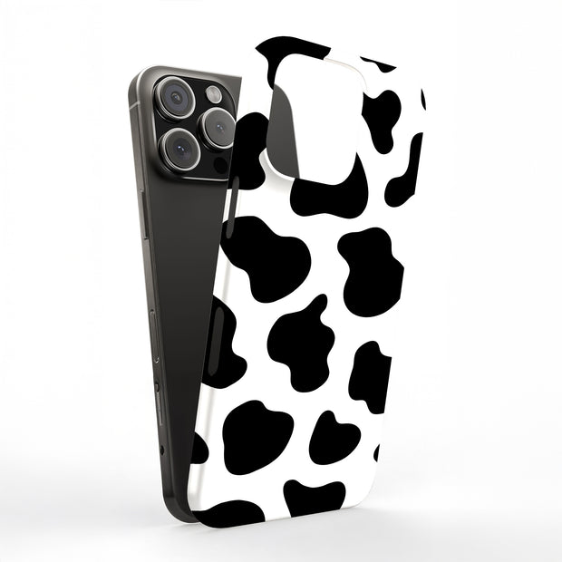 Cow Pattern Tough Cases For Apple iPhone (17, 16, 15, 14, 13, 12, 11, X, SE, 8, 7/ Air, Plus, Pro, Max, Mini, XR, XS), Print in USA
