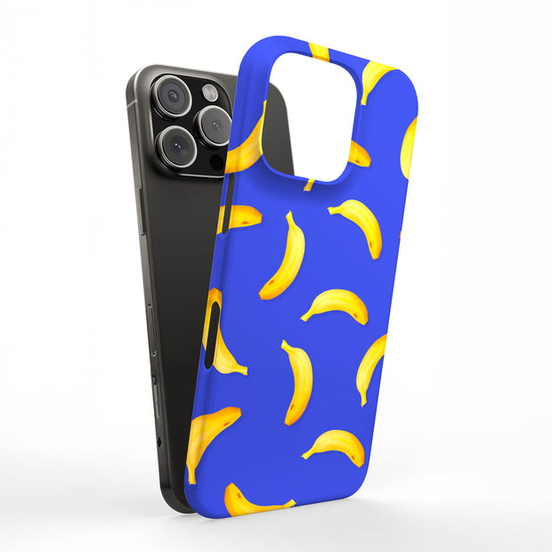 Banana Design Tough Cases For Apple iPhone (17, 16, 15, 14, 13, 12, 11, X, SE, 8, 7/ Air, Plus, Pro, Max, Mini, XR, XS), Print in USA
