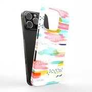 Abstract Art Tough Cases For Apple iPhone (17, 16, 15, 14, 13, 12, 11, X, SE, 8, 7/ Air, Plus, Pro, Max, Mini, XR, XS), Print in USA