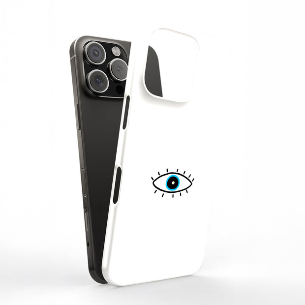 Evil Eye Tough Cases For Apple iPhone (17, 16, 15, 14, 13, 12, 11, X, SE, 8, 7/ Air, Plus, Pro, Max, Mini, XR, XS), Print in USA