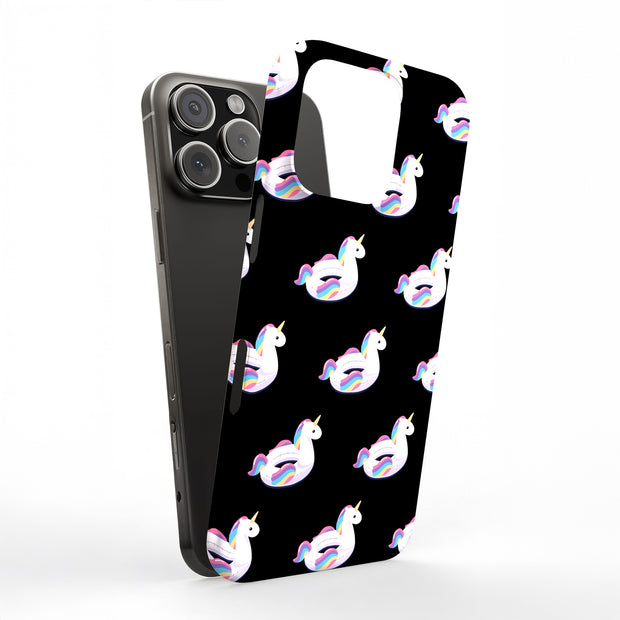 Cartoon Unicorn Tough Cases For Apple iPhone (17, 16, 15, 14, 13, 12, 11, X, SE, 8, 7/ Air, Plus, Pro, Max, Mini, XR, XS), Print in USA