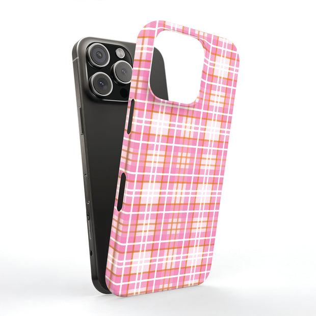 Plaid Pattern 4 Tough Cases For Apple iPhone (17, 16, 15, 14, 13, 12, 11, X, SE, 8, 7/ Air, Plus, Pro, Max, Mini, XR, XS), Print in USA