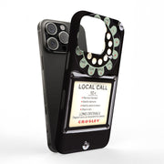 Retro Payphone Tough Cases For Apple iPhone (17, 16, 15, 14, 13, 12, 11, X, SE, 8, 7/ Air, Plus, Pro, Max, Mini, XR, XS), Print in USA