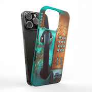 Old Payphone Tough Cases For Apple iPhone (17, 16, 15, 14, 13, 12, 11, X, SE, 8, 7/ Air, Plus, Pro, Max, Mini, XR, XS), Print in USA