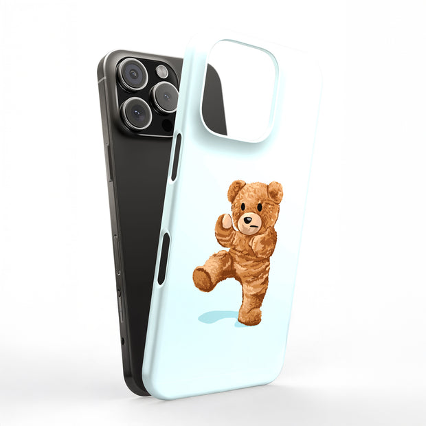 Teddy Fight Tough Cases For Apple iPhone (17, 16, 15, 14, 13, 12, 11, X, SE, 8, 7/ Air, Plus, Pro, Max, Mini, XR, XS), Print in USA