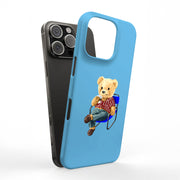 Kickback Teddy Tough Cases For Apple iPhone (17, 16, 15, 14, 13, 12, 11, X, SE, 8, 7/ Air, Plus, Pro, Max, Mini, XR, XS), Print in USA