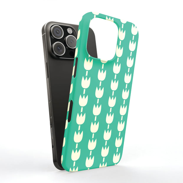 Floral 08 Tough Cases For Apple iPhone (17, 16, 15, 14, 13, 12, 11, X, SE, 8, 7/ Air, Plus, Pro, Max, Mini, XR, XS), Print in USA