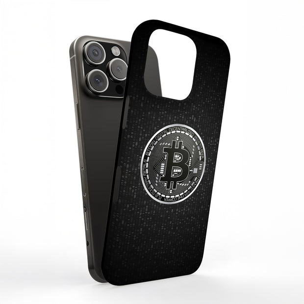 Bitcoin Crypto1 Tough Cases For Apple iPhone (17, 16, 15, 14, 13, 12, 11, X, SE, 8, 7/ Air, Plus, Pro, Max, Mini, XR, XS), Print in USA