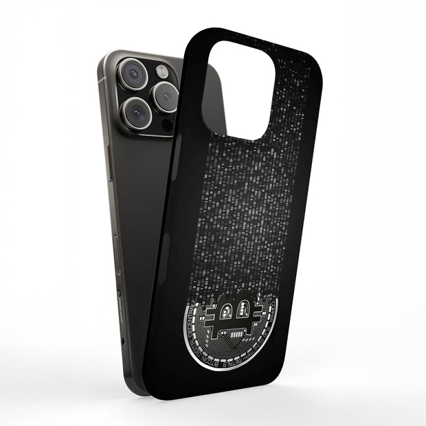 Bitcoin Crypto3 Tough Cases For Apple iPhone (17, 16, 15, 14, 13, 12, 11, X, SE, 8, 7/ Air, Plus, Pro, Max, Mini, XR, XS), Print in USA