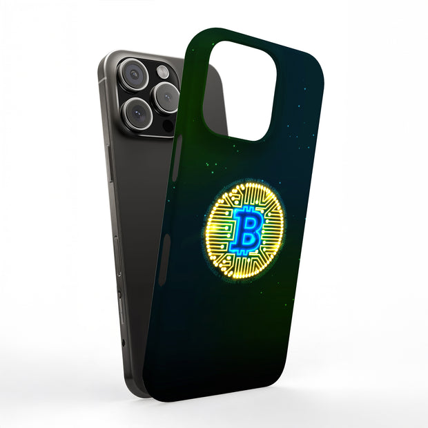 Bitcoin Money 2 Tough Cases For Apple iPhone (17, 16, 15, 14, 13, 12, 11, X, SE, 8, 7/ Air, Plus, Pro, Max, Mini, XR, XS), Print in USA
