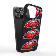 Lambo Countach Tough Cases For Apple iPhone (17, 16, 15, 14, 13, 12, 11, X, SE, 8, 7/ Air, Plus, Pro, Max, Mini, XR, XS), Print in USA