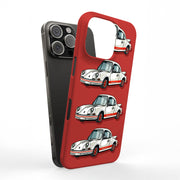 Sport Race Car Tough Cases For Apple iPhone (17, 16, 15, 14, 13, 12, 11, X, SE, 8, 7/ Air, Plus, Pro, Max, Mini, XR, XS), Print in USA