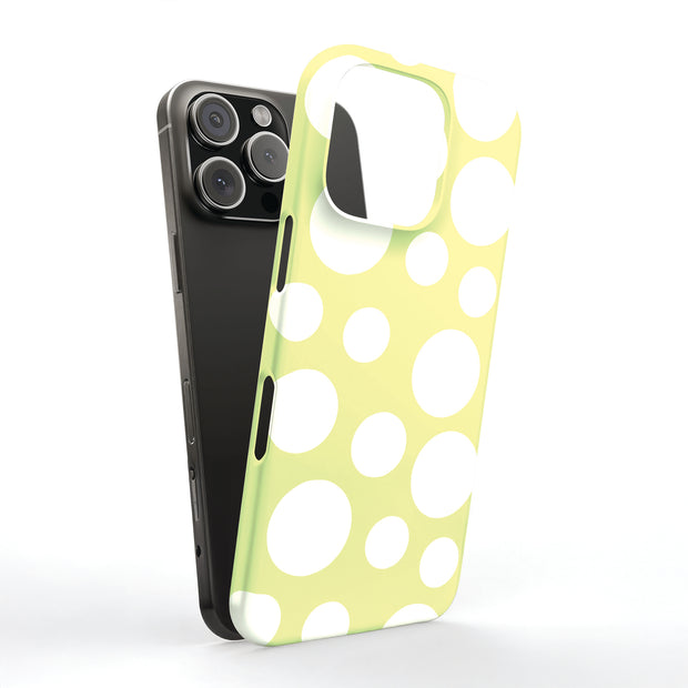Circle Dots Tough Cases For Apple iPhone (17, 16, 15, 14, 13, 12, 11, X, SE, 8, 7/ Air, Plus, Pro, Max, Mini, XR, XS), Print in USA