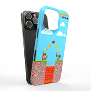 Retro Games 3 Tough Cases For Apple iPhone (17, 16, 15, 14, 13, 12, 11, X, SE, 8, 7/ Air, Plus, Pro, Max, Mini, XR, XS), Print in USA