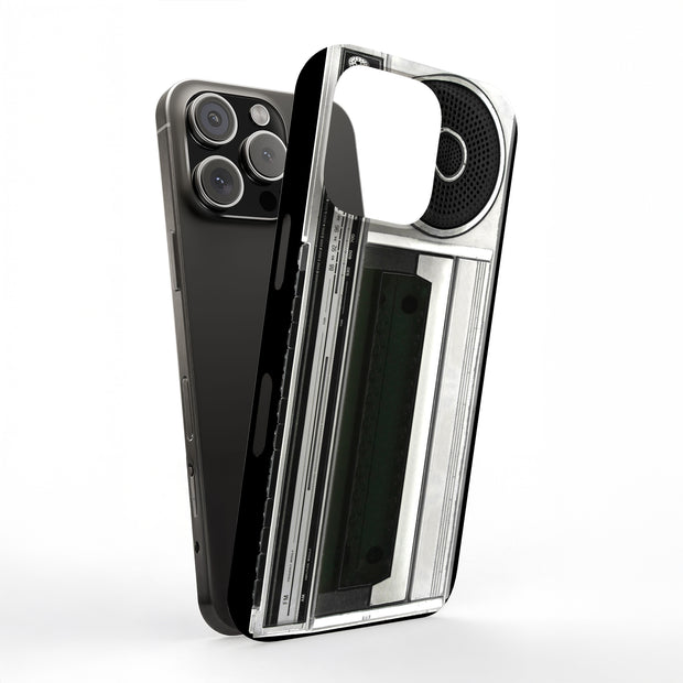 Vintage Radio 2 Tough Cases For Apple iPhone (17, 16, 15, 14, 13, 12, 11, X, SE, 8, 7/ Air, Plus, Pro, Max, Mini, XR, XS), Print in USA