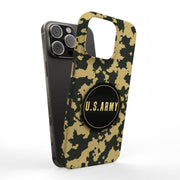 US Army 1 Tough Cases For Apple iPhone (17, 16, 15, 14, 13, 12, 11, X, SE, 8, 7/ Air, Plus, Pro, Max, Mini, XR, XS), Print in USA