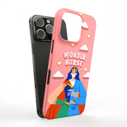 Wonder Nurse Tough Cases For Apple iPhone (17, 16, 15, 14, 13, 12, 11, X, SE, 8, 7/ Air, Plus, Pro, Max, Mini, XR, XS), Print in USA