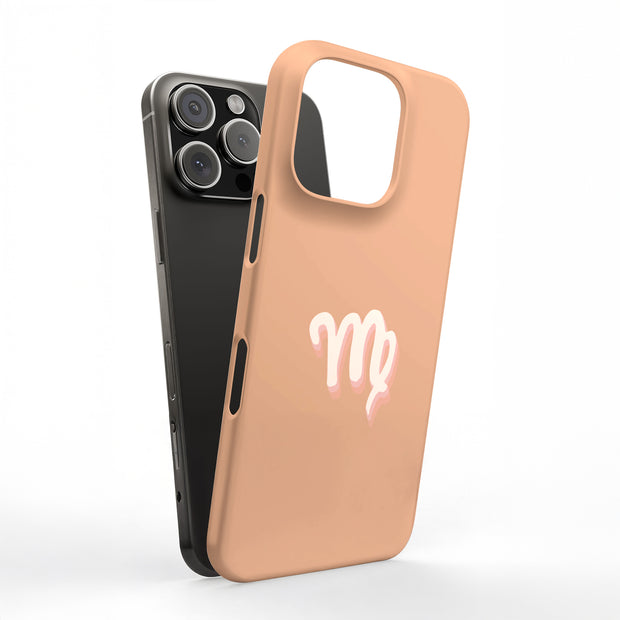 Virgo Sign Tough Cases For Apple iPhone (17, 16, 15, 14, 13, 12, 11, X, SE, 8, 7/ Air, Plus, Pro, Max, Mini, XR, XS), Print in USA