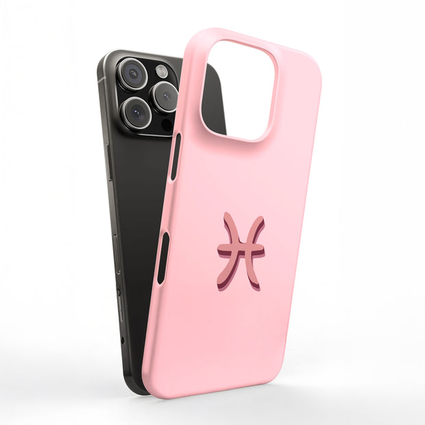 Pisces Signs Tough Cases For Apple iPhone (17, 16, 15, 14, 13, 12, 11, X, SE, 8, 7/ Air, Plus, Pro, Max, Mini, XR, XS), Print in USA