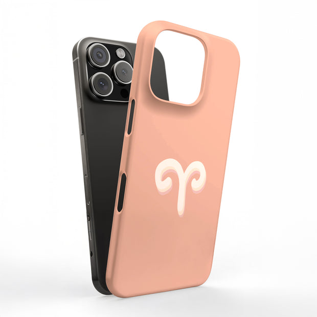 Aries Zodiac Tough Cases For Apple iPhone (17, 16, 15, 14, 13, 12, 11, X, SE, 8, 7/ Air, Plus, Pro, Max, Mini, XR, XS), Print in USA