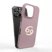 Cancer Zodiac Tough Cases For Apple iPhone (17, 16, 15, 14, 13, 12, 11, X, SE, 8, 7/ Air, Plus, Pro, Max, Mini, XR, XS), Print in USA