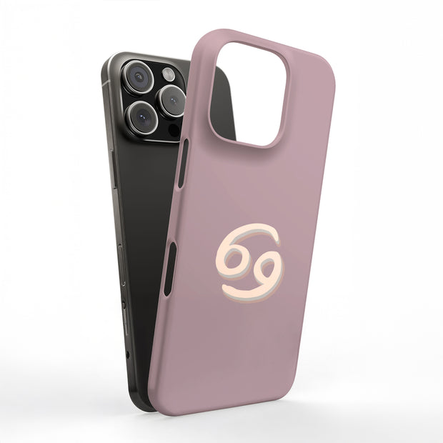 Cancer Zodiac Tough Cases For Apple iPhone (17, 16, 15, 14, 13, 12, 11, X, SE, 8, 7/ Air, Plus, Pro, Max, Mini, XR, XS), Print in USA