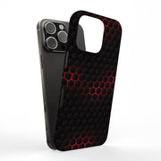 Geometric 12 Tough Cases For Apple iPhone (17, 16, 15, 14, 13, 12, 11, X, SE, 8, 7/ Air, Plus, Pro, Max, Mini, XR, XS), Print in USA