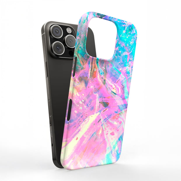 Opal Marble 4 Tough Cases For Apple iPhone (17, 16, 15, 14, 13, 12, 11, X, SE, 8, 7/ Air, Plus, Pro, Max, Mini, XR, XS), Print in USA