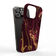 Opal Marble 19 Tough Cases For Apple iPhone (17, 16, 15, 14, 13, 12, 11, X, SE, 8, 7/ Air, Plus, Pro, Max, Mini, XR, XS), Print in USA