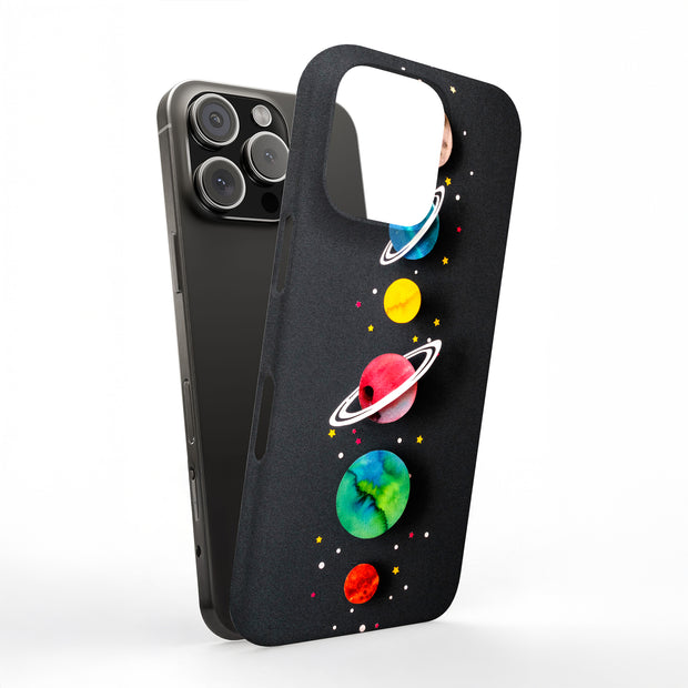 Stars Planet 13 Tough Cases For Apple iPhone (17, 16, 15, 14, 13, 12, 11, X, SE, 8, 7/ Air, Plus, Pro, Max, Mini, XR, XS), Print in USA