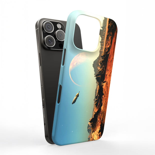 Alien Planet 14 Tough Cases For Apple iPhone (17, 16, 15, 14, 13, 12, 11, X, SE, 8, 7/ Air, Plus, Pro, Max, Mini, XR, XS), Print in USA