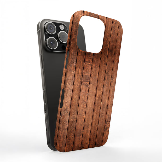 Wood 7 Tough Cases For Apple iPhone (17, 16, 15, 14, 13, 12, 11, X, SE, 8, 7/ Air, Plus, Pro, Max, Mini, XR, XS), Print in USA
