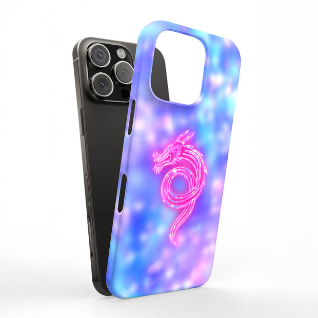 Shining Dragon Tough Cases For Apple iPhone (17, 16, 15, 14, 13, 12, 11, X, SE, 8, 7/ Air, Plus, Pro, Max, Mini, XR, XS), Print in USA