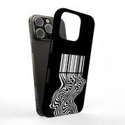 Trippy Bracode Tough Cases For Apple iPhone (17, 16, 15, 14, 13, 12, 11, X, SE, 8, 7/ Air, Plus, Pro, Max, Mini, XR, XS), Print in USA