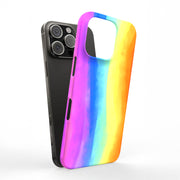 Pastel Rainbow Tough Cases For Apple iPhone (17, 16, 15, 14, 13, 12, 11, X, SE, 8, 7/ Air, Plus, Pro, Max, Mini, XR, XS), Print in USA